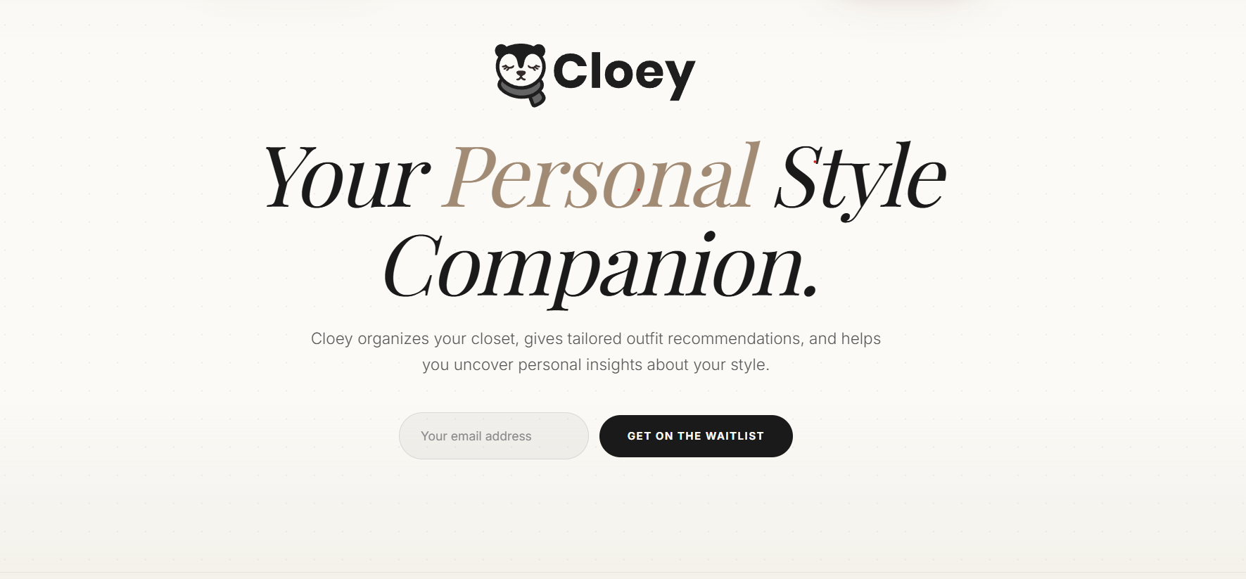 Cloey - Your Personal Style Companion